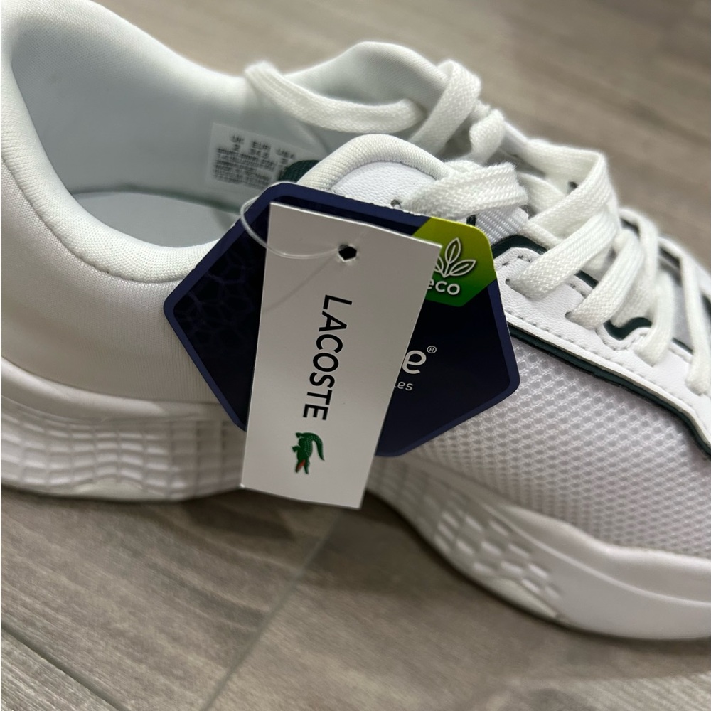 Lacoste White Casual Sneakers - Picture 7 of 7